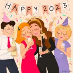 Vanessa Incontrada Instagram - Che sia un 2023 ricco di tutto ciò che il tuo cuore desidera. Felice Anno Nuovo! 🥳🎉❤️

#lestoriedineva #capodanno #1gennaio #happynewyear #happy2023 

Illustrazione: Alice De Marco @alidemarco_art