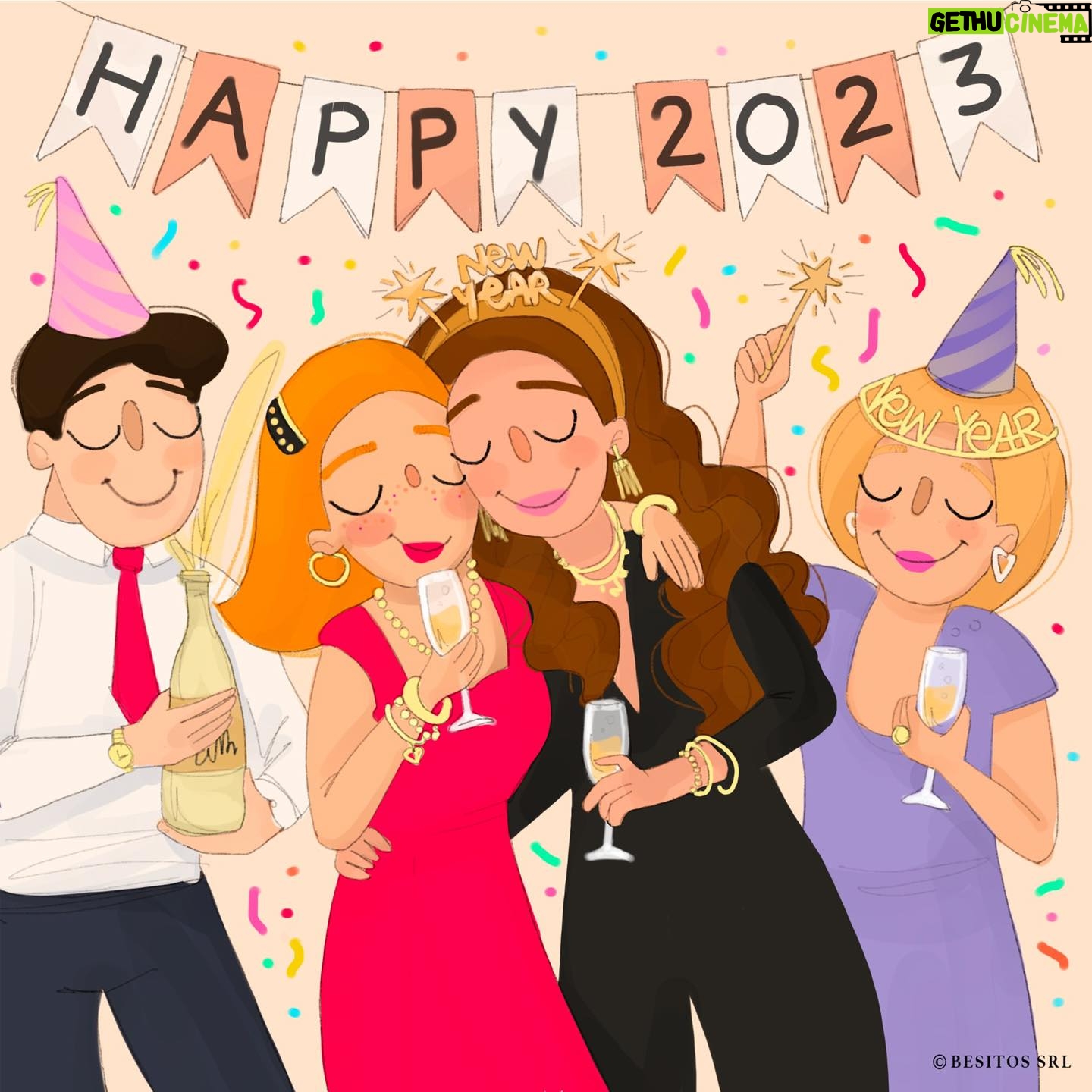 Vanessa Incontrada Instagram - Che sia un 2023 ricco di tutto ciò che il tuo cuore desidera. Felice Anno Nuovo! 🥳🎉❤️
#lestoriedineva #capodanno #1gennaio #happynewyear #happy2023
Illustrazione: Alice De Marco @alidemarco_art