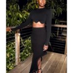 Danai Gurira Instagram – Giving love to some of my favorite recent looks throughout #WakandaForever press in December. 🖤
