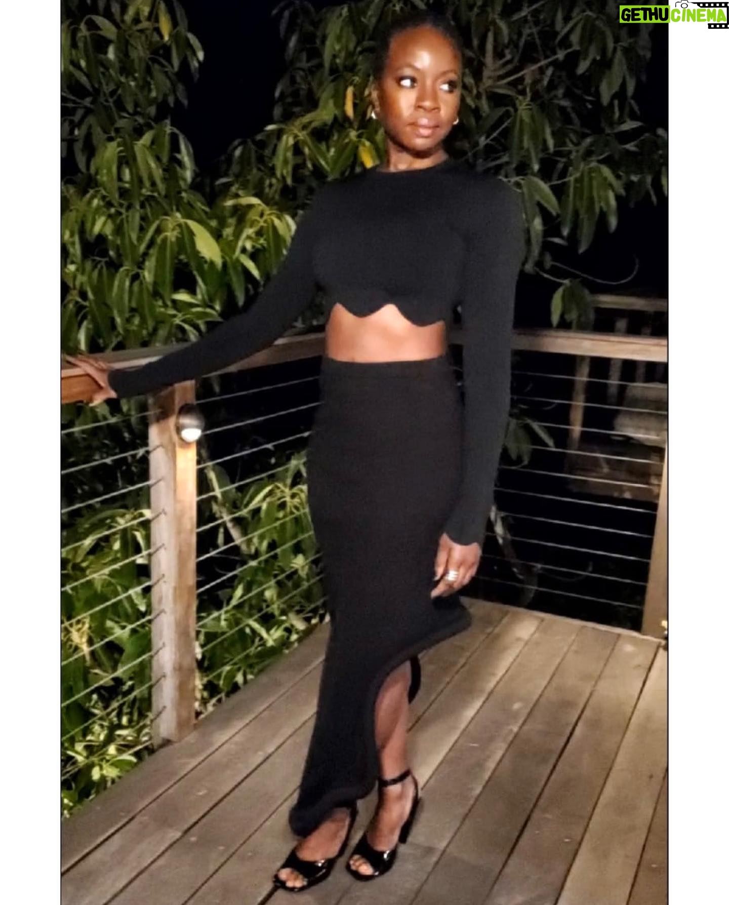 Danai Gurira Instagram - Giving love to some of my favorite recent looks throughout #WakandaForever press in December. 🖤