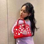 BIBI Instagram - Happy new year🥰 in Jeju 

#광고 #LVxYayoiKusama 
@louisvuitton