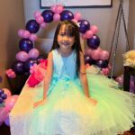 Judy Ann Santos Instagram - Our Lunniebunny requested for her birthday for a staycation and have her party at dreamplay with her family and friends.. ❤️ and breakfast buffet on her birthday. 😅 oh my love.. pls. Don’t stop being so malambing, respectful, smart, witty, responsible, and all that you are… i still can’t wrap my head around the fact that your 7 already!! You will forever be our potpot.. wala kang choice. 🤭 we love you soo much my sweet sweet bunnylove.. happy happy birthday! #lunniebunny7