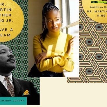Amanda Gorman Instagram - A few years ago I had the privilege of speaking at the 35th Annual Celebration of Rev. Dr. Martin Luther King, Jr hosted by the MLK Jr Westside Coalition. It was a great event with great people, and at 19 never did I imagine that a few years later I’d be reciting a poem for my country at a presidential inauguration while staring out at the same monument from which King spoke at the March on Washington. For this reason I was so touched to write the Foreword for a new edition of King’s “I Have a Dream” speech with @harpercollins . I firmly believe the echo of Dr. King’s work will always reverberate loud and clear. What’s more, one day, it won’t be just an echo, but an existence—not just a dream fiercely ringing, but a dream finally realized.💛🙏🏿Happy MLK day everyone!