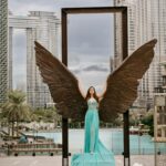 Bidya Sinha Saha Mim Instagram - Spread your wings and soar. 🖤

P.c- @redwanrajuphotographydxb 
Wearing- @meherofficials