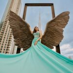 Bidya Sinha Saha Mim Instagram - Spread your wings and soar. 🖤

P.c- @redwanrajuphotographydxb 
Wearing- @meherofficials