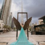Bidya Sinha Saha Mim Instagram - Spread your wings and soar. 🖤

P.c- @redwanrajuphotographydxb 
Wearing- @meherofficials
