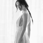 Phoebe Dynevor Instagram - A wonderful afternoon wearing @louisvuitton at the @criticschoice awards. B&W photos taken by the ever so wonderful @gregwilliamsphotography ❤️