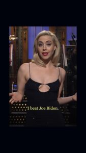 Aubrey Plaza Instagram - Just two Delawareans, live from New York.

@nbcsnl