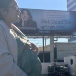 Gina Rodriguez Instagram - Just a few things I’ve been doing while 40 plus weeks pregnant. #notdeadyet #notUnpregnantYet #StopAskingMyDueDate Lets take some bets on what comes first, the tv show or the baby?!?!? Not Dead yet airs Feb 8th on @abcnetwork @notdeadyetabc