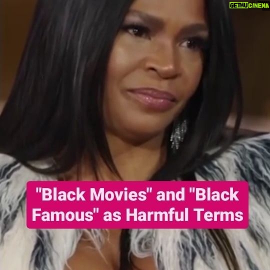 Nia Long Instagram - "This thing called 'art' should be representative of all of us." @iamnialong discusses how terms like "Black movie" and "Black famous" can be harmful