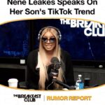 NeNe Leakes Instagram - 🚨 @neneleakes not only joins the #RumorReport but is also featured.  #neneleakes speaks on #brenttleakes recent TikTok! 📻🆙
.
Follow @breakfastclubam 🔥