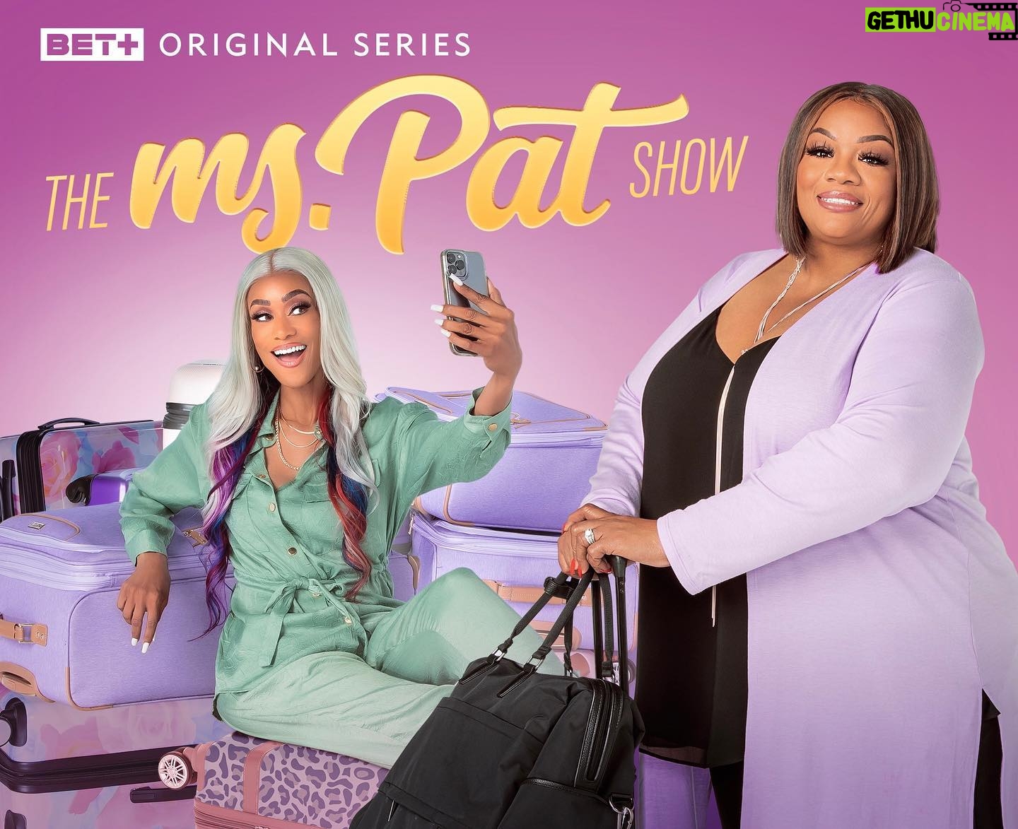 Tami Roman Instagram - Season 3 of #TheMsPatShow is on the way Feb 23 on @betplus and she’s going on tour! SWIPE to see the upcoming shenanigans 😂 yall better buckle up because it’s going to be a WILD RIDE!