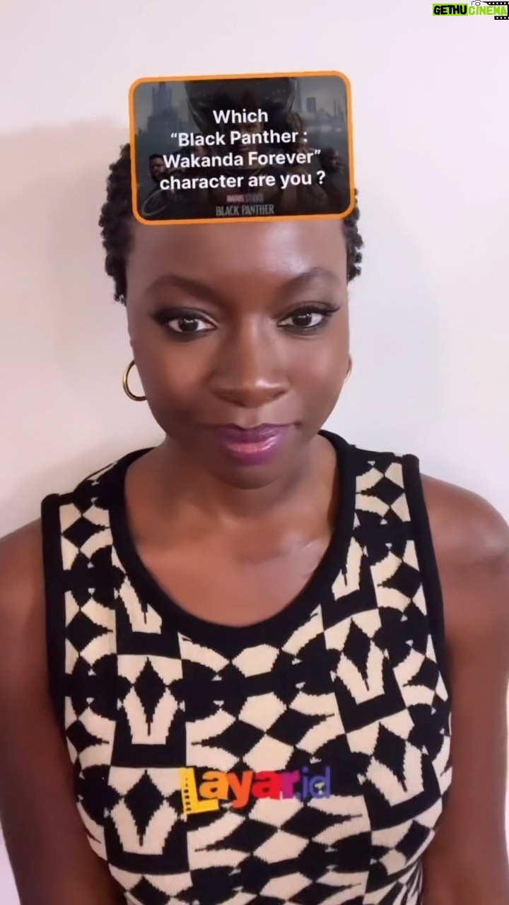Danai Gurira Instagram - I mean… who wouldn’t want to be the strong, heroic, intelligent woman that is Shuri?! 😍 Catch her in action in #WakandaForever - on @disneyplus today! 🖤