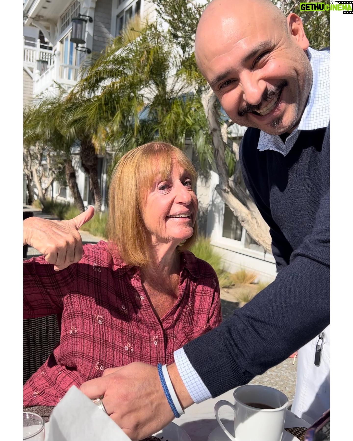 Leah Remini Instagram - Our mom has some advice to offer on her birthday! Today we celebrated our mommy. We love you mom!
And thank you to @shuttersca for a beautiful lunch. The manager of the restaurant and great service by Fernando made everything so special.