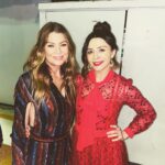 Caterina Scorsone Instagram - What a wild ride. Learned to buckle up and bootie up from the best. Luckiest Little Sister. @ellenpompeo @greysabc @shondarhimes @shondaland 🎢❤️🚑🩻🩺❤️‍🩹
