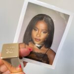 Amanda Gorman Instagram - Loved my @esteelauder beauty look for the #GRAMMYs last night, wearing the NEW lipstick shade, Change the World.
 
@JoannaSimkin and I picked this shade from a lab sample over a year and a half ago and I haven’t stopped wearing it since.
 
Stay tuned for some special news on this shade next month…#EsteeChangemakerAmbassador