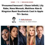 Camilla Luddington Instagram - Excited to share that my husband has joined Jake Gyllenhaal’s new limited TV series #presumedinnocent !!! 🥳🥳🥳🥳 (also catch him again on #snowfall when the new season airs! 😎)
