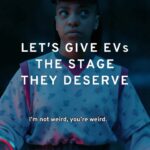 Priah Ferguson Instagram - At least I’m not trying to drive a 2024 @Chevrolet Silverado EV in 1983 Hawkins 🙄
@GeneralMotors @Netflix #EverybodyIn #EVsOnScreen  #Ad