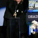 Sarah Michelle Gellar Instagram – I had the greatest privilege to give my dear friend #brendanfraser his @officialsbiff American Riviera Award. If it was up to me, he would win all the awards.