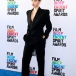 Aubrey Plaza Instagram - @filmindependent Spirit Awards last night. My favorite. So proud of @johnpattonford and @emilythecriminal for walking away with Best First Screenplay! I love movies!