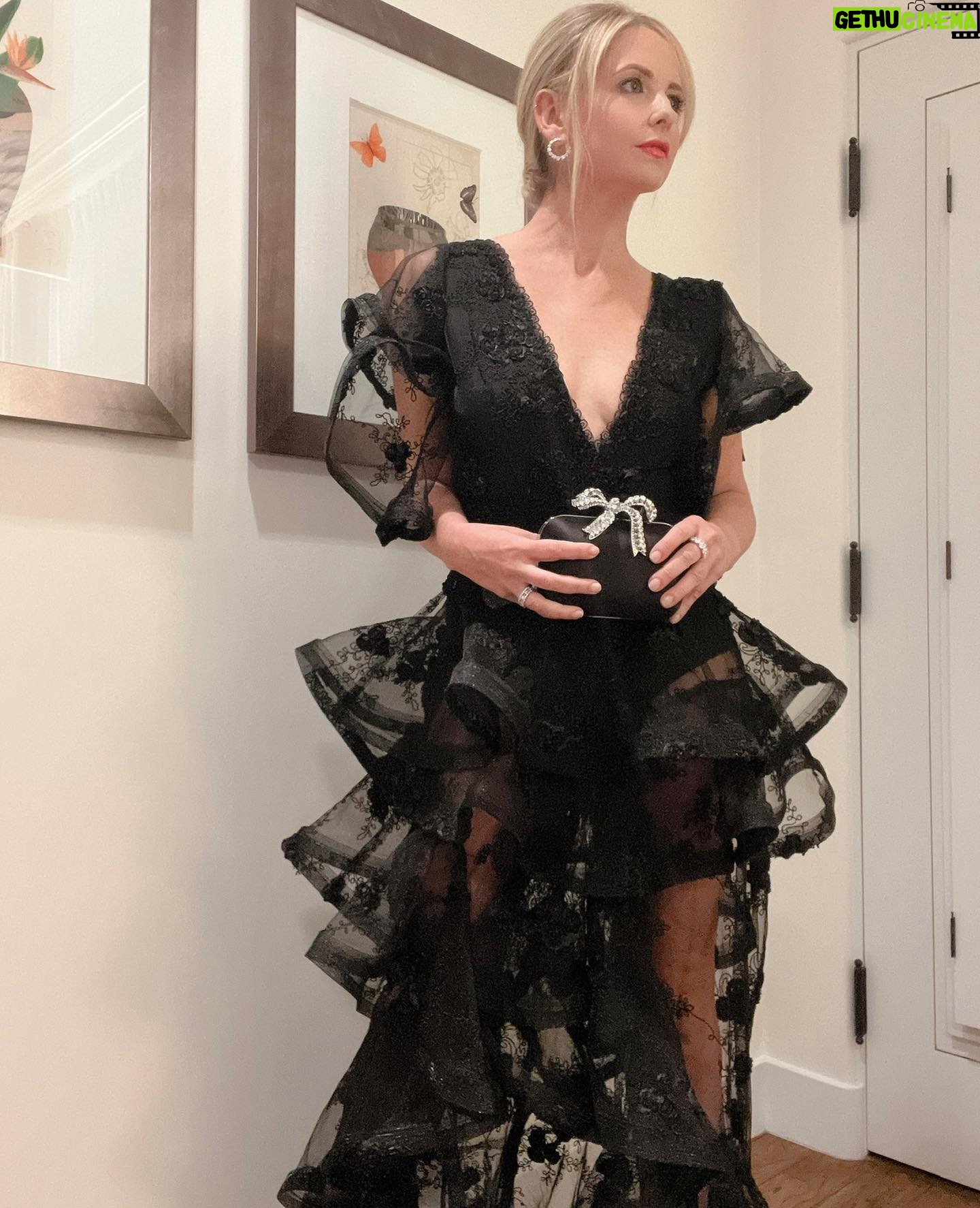 Sarah Michelle Gellar Instagram - I wore a very pretty dress last night 💫