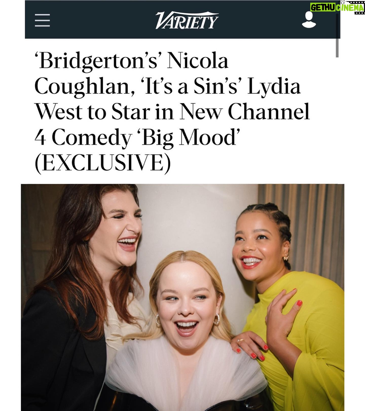 Nicola Coughlan Instagram - πππ©π½βπ¦±BIG MOODπ©πΌππ
Not every day you get to make a dream show with one of your best friends in the world and the perfect cast and an amazing director and I feel so lucky
I love you @camillavalerie, Iβve loved you since Indie Sleaze I canβt believe we get to do this ππππππ