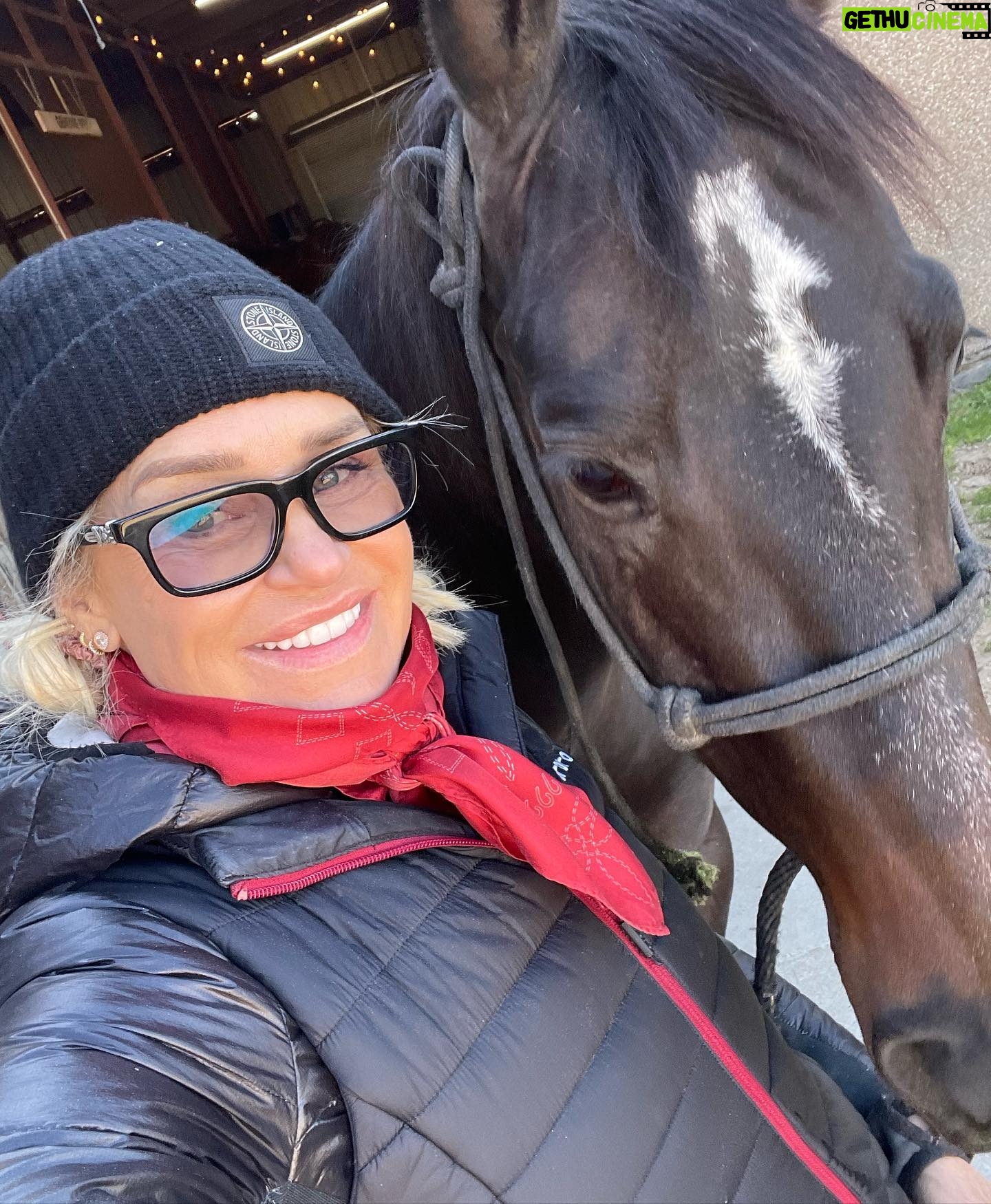 Yolanda Hadid - 251.4K Likes - ❤️Living life, present and in the moment…. After my 10 month social media detox i am trying to figure out a healthy way of connecting with my online community without making it a daily thing because posting and engaging in social media can take up too many hours of my day. Maybe its the escape of the everyday struggles we all face but it also makes you disassociate from real life connections, missing out on real time conversations and blessings. I don’t know the answers but i do see the red flags, it seems like crack cocaine for the brain and the addiction is real….
I believe that there is a lot of mental health issues attached to it as well, sensory overload of the nervous system and feelings of not being good enough in comparison to others. Steve Jobs did not give a iphone to his own kids for a very good reason… Only In time will we learn the consequences of phone and social media addictions, in the mean time try to stay present, enjoy your family time, have a cup of coffee with a friend, put your phone away when you are with young children, make those around you feel worthy of your time and attention so together we can see all the beauty life has to offer….