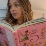 Camilla Luddington Instagram - “5 minute” bedtime stories #bedtimeStalling