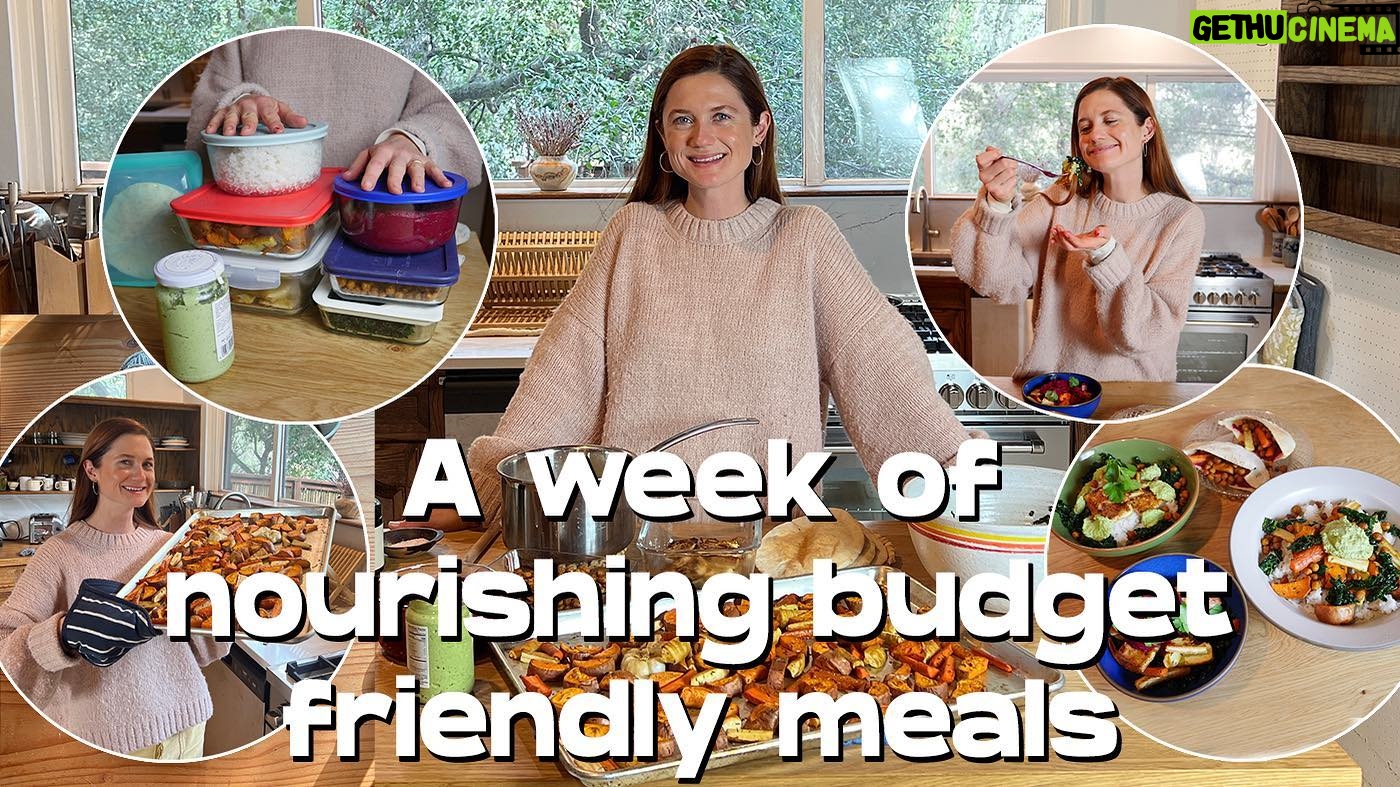 Bonnie Wright Instagram - New YT episode is live! I had such fun filming this one. Together we’ll cook 10 meals for our week ahead. Unlike your regular meal prep this won’t mean eating the same meal for consecutive days. We prep lots of different items than can build into delicious varying meals throughout your week. I set a budget at $30 and came in at $28.52. Link in stories to watch! #mealprep #budgetfriendly #gogently #gosave #youtube