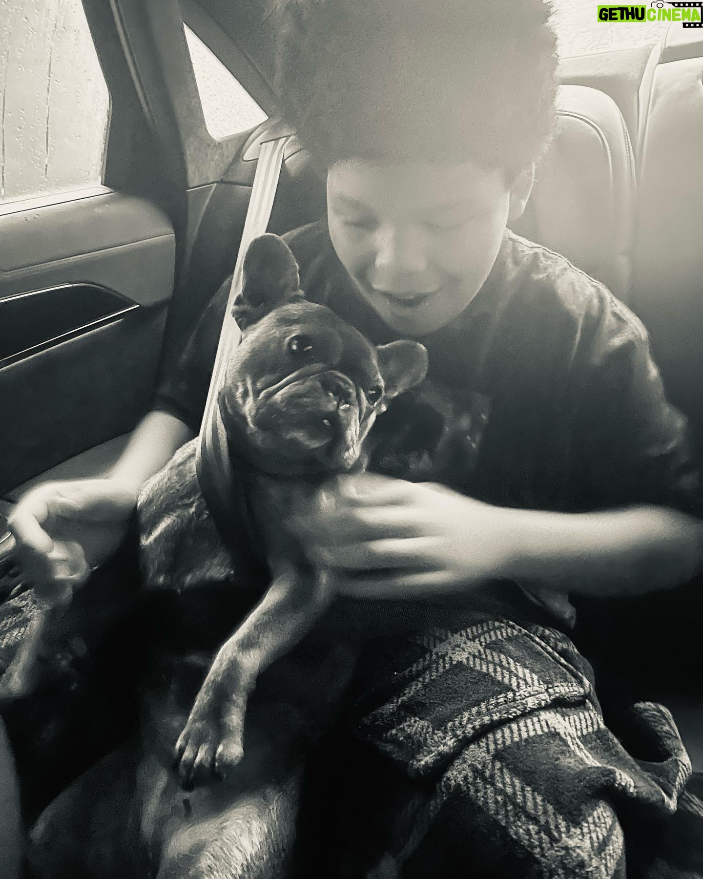 Nia Long Instagram - Baby’s best friend 😘 rain rain go away…