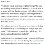 Angela Bassett Instagram - 🙏🏾♥️🙏🏾 Now this is some love right here! Thank you #laurencefishburne!