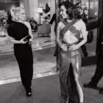 Aubrey Plaza Instagram - Best dress ever! Best date ever! Best team ever! Thank you @michaelkors for this beautiful custom dress making me feel like a 70’s movie star 🤎🤎🤎
Jewelry by @mouawad 
Styled by @highheelprncess 
Makeup by @kathyjeung 
Hair by @marktownsend1 
Color @traceycunningham1 
Nails @jolene.b.nails