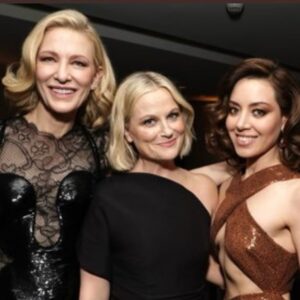 Aubrey Plaza Instagram - Best cast ever! I love these people and am so proud of this show. Thank you @sagawards 🇮🇹❤️‍🔥🙏
