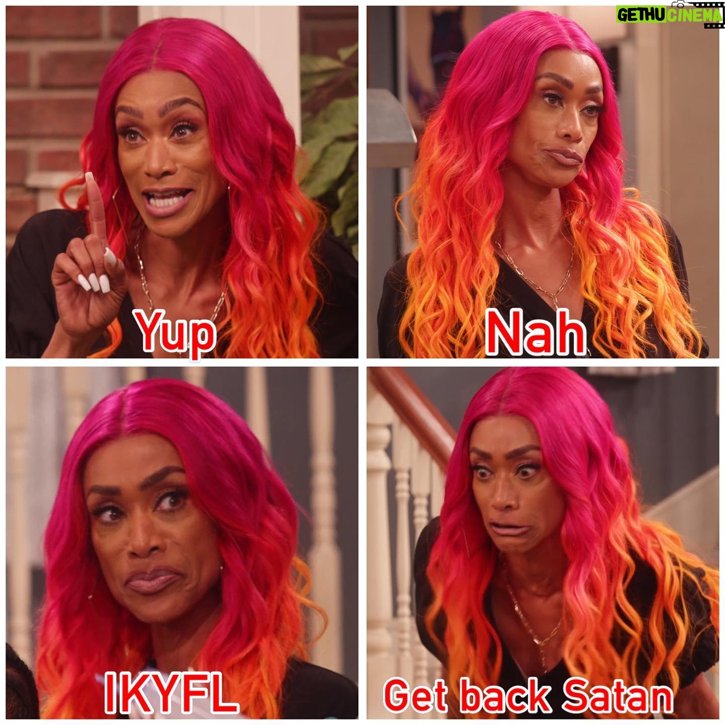 Tami Roman Instagram - “Denise” has a face for every mood! 😂 #TheMsPatShow Season 3 #STREAMINGNOW on @betplus