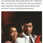 Angela Bassett Instagram - 🙏🏾♥️🙏🏾 Now this is some love right here! Thank you #laurencefishburne!