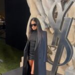 Jessie Reyez Instagram – Paris for @ysl 🕶️🖤