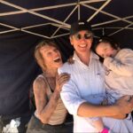 Milla Jovovich Instagram - Happy Birthday to my amazing husband, the most wonderful man I’ve ever met.🥳🥳🥳We’ve known each other for almost 25 years and the magic never fades with him. We’ve had so many insane adventures together and we talk about our dreams for the future everyday. He’s the rock our family is built on and I’ve never met someone as devoted to his girls as Paul is. I love you so much baby and I can’t wait for our next mommy daddy night together😘😘😘 Hopefully I won’t be as hung over as last time😭🤦🏻‍♀️ #paulwsanderson #happybirthdaypapa