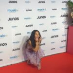 Jessie Reyez Instagram – 💜

Styled by @steph__major 
Make up by @youtube tutorial 
Hair by God 
Body by @gym, @stress and @colombian genetics