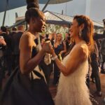 Danai Gurira Instagram - About last night… Got to spend treasured time with artists I respect, love and admire. I was honored to present the song that pays tribute to my dear brother #LiftMeUp. Congrats to all the nominees and winners. #Oscars