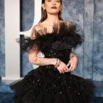 Paris Jackson Instagram - match the @louboutinworld with the @vanityfair 🥀
@giambattistavalli 
@milesjeffrieshair 
@paulyblanch 
@cartier 
@bulgari 
@tiffanyandco 
@noudarjewels 
@levia_jewelry
@maikeeb_kills 
@daniandemmastyle 
@imgmodels