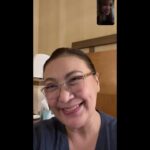 Julia Montes Instagram – Sweetest Greeting from Mommy Sha @reallysharoncuneta  I love you ❤️😘 hello also to @frankiepangilinan  so pretty and nice to see you also❤️😘
