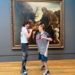 Jayden Bartels Instagram - day at the museum🌷
