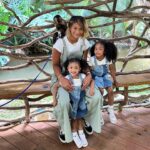 Chanel Iman Instagram – Cali’s Spring Break in Florida with my babies🌸💗🌞