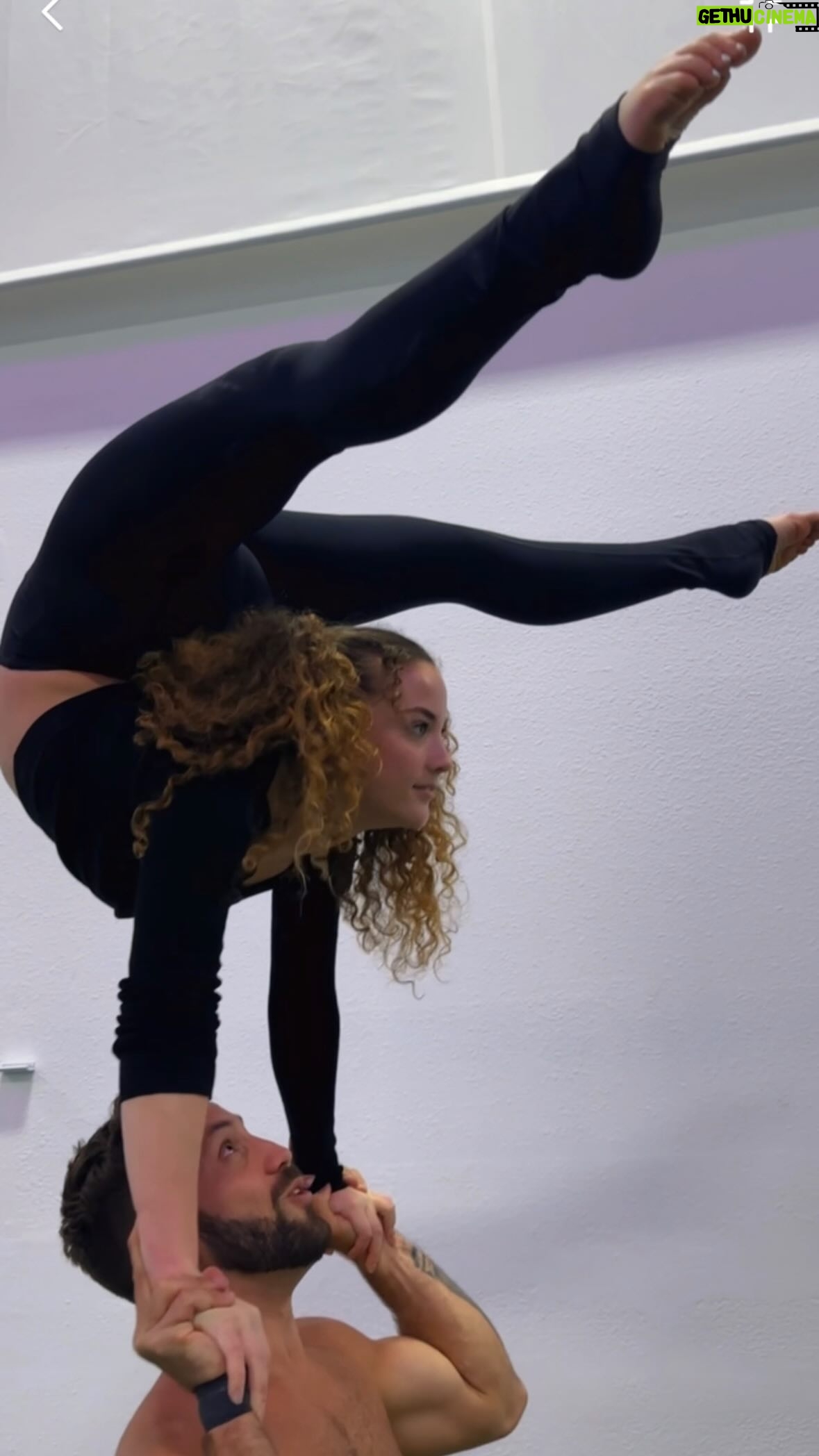 Sofie Dossi Instagram - Let’s go✨ @acrojames