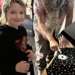 Milla Jovovich Instagram - Thank you once again to the amazing @marcrg4u for another epic cake for Dash’s bday based on her favorite books “The Magical Tree House”! And the party is a design/fashion show theme so all the kids made their own clothes on sewing machines and then got to strut there stuff on the runway at the amazing LA based fashion school @theunincorporatedlife!