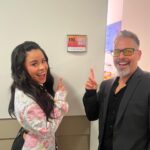 Cierra Ramirez Instagram – just me & my girl J HUD 🥹💗 what an honor it was to be on the @jenniferhudsonshow!! check your local listings today to tune in for all things @goodtrouble & yours truly!! 

special thanks to @linamourey & @nicoledelrio for the glam & my wonderful agent, Thomas for coming with me to the show!!