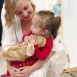 Jessica Capshaw Instagram - Pajama party alert!! Thank you to @leveretclothing for donating over 6,000 pairs of pajamas to the @Baby2Baby kids! Watching these little chicks play in their soft and cozy (and super cute pajamas) made me smile ear to ear.  Companies like @leveretclothing have such a profound power to change the day of a child who is being underserved with such essential items. Please follow @Baby2Baby to find out how you can get involved in this organization so close to my heart. ❤️ ❤️ ❤️ ❤️