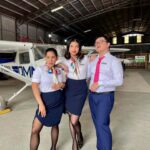 Maine Mendoza Instagram - The path I was supposed to take 8 years ago. My teenage self would be so happy. 😊

Flight attendant training/crash course for #MaineGoals Season 3 pilot week! Catch us on @tv5manila Gandang Mornings weekdays at 8:30am and weeknights at 8pm on BuKo Channel @feelgoodsabuko. 

Can’t wait for you to see what we have in store this season. Exciting goals ahead! 💃🏻