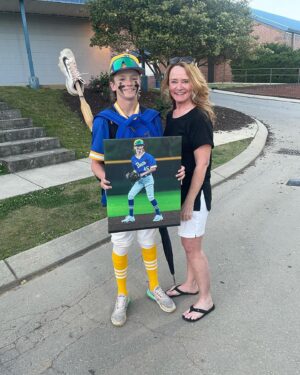Maci Bookout Instagram - 8th Grade Night   a WIN! 
🙏💙🥶
“The way a team plays as a whole determines its success. You may have the greatest bunch of individual stars in the world, but if they don't play together, the club won't be worth a dime.” - Babe Ruth

#weareBBS #bennybaby #thingsthatmatter @bentleycedwards 
@bbs_athletics