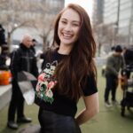 Lola Tung Instagram - Smiling because 
a) this @coachtopia Ergo bag is made from 74% recycled or repurposed materials, 
b) the team Upcrafted leftover @coach leather scraps to create the patchwork pattern and 
c) how fun is this shirt? 🌿💘

Production House: @adeusfilms
Director: @adrien.lagier
Editor: @lagieroman
Photographers: @pastremi & @benjaminrosser
Set Design: @tillduca
Stylist: maxortegag
Makeup: @misha212 and @deannahaganmua
Hair: @danawillcutyou and @junyahair
Nails: @naominailsnyc
Creative Agency: @marcelagency 
#Coachtopia